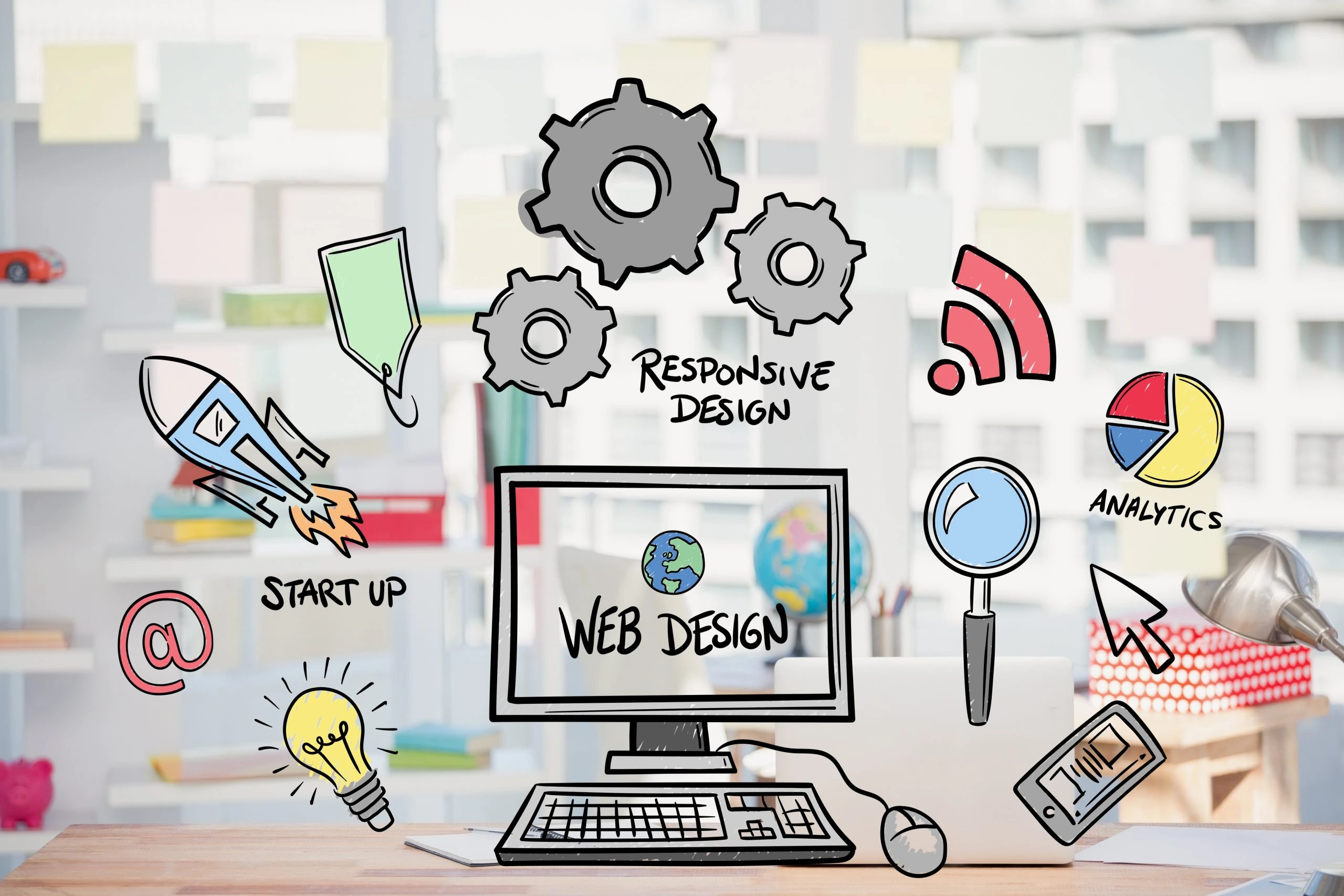Webflow CMS and web design interface for creating custom websites